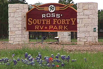Ross South Forty RV Park - Giddings TX