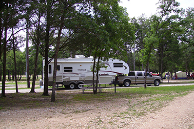 Large RV Sites at South 40 RV Park